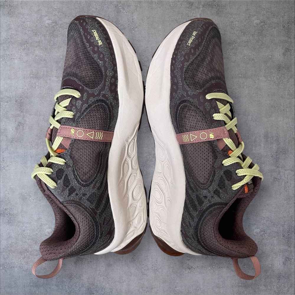 New Balance Fresh Foam X Hierro V8 Trail Running Shoes Womens 8 2Ewide Licorice - Picture 4 of 9